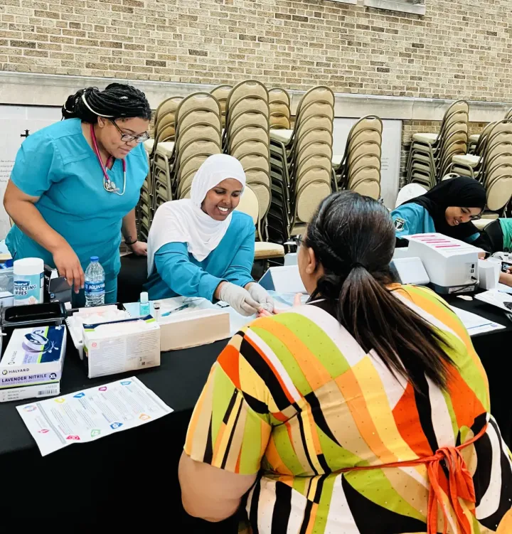 LPN-to-RN nursing bridge students in Columbus, Ohio